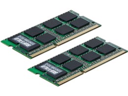 D3N1066-1GX2 (SODIMM DDR3 PC3-8500 1GB 2���g)