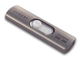 Cruzer Titanium Liquidmetal SDCZ3-512-J65B (512MB)
