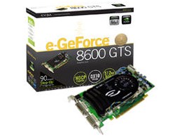 e-GeForce 8600GTS 512MB 512-P2-N773-AR (PCIExp 512MB)