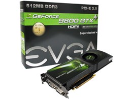 e-GeForce 9800GTX+ Superclocked 512MB 512-P3-N874-AR (PCIExp 512MB)