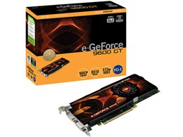 e-GeForce 9600GT 512-P3-N861-AR (PCIExp 512MB)