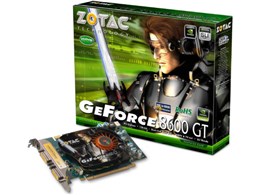 ZOTAC GeForce 8600GT - 256MB GDDR3 ZT-86TE250-FPP (PCIExp 256MB)