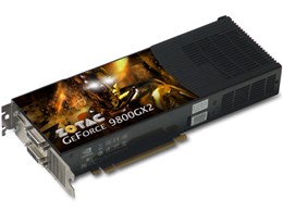 ZOTAC GeForce 9800 GX2 - 1GB GDDR3 ZT-98TEY2P-FSP (PCIExp 1GB oN)