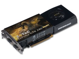 ZOTAC GeForce GTX 280 - 1GB GDDR3 AMP! Edition ZT-X28E3LA-FCP (PCIExp 1GB oN)