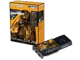 ZOTAC GeForce GTX 260 AMP! Edition -896MB GDDR3 ZT-X26E3KA-FCP (PCIExp 896MB)