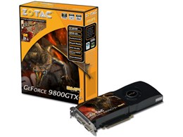 ZOTAC GeForce 9800 GTX+ - 512MB GDDR3 AMP! Edition ZT-98PES2P-FCP (PCIExp 512MB)