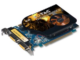 ZOTAC GeForce 9500GT - 512MB GDDR3 ZT-95TES2P-FSL (PCIExp 512MB バルク)
