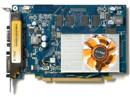 ZOTAC GeForce 9400GT - 512MB GDDR2 ZT-94TEH2P-FSL (PCIExp 512MB oN)