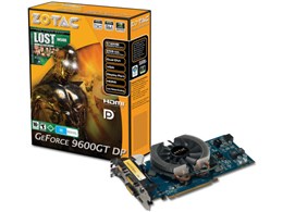 ZOTAC GeForce 9600GT DP - 512MB GDDR3 ZT-96TES3D-FSP (PCIExp 512MB)