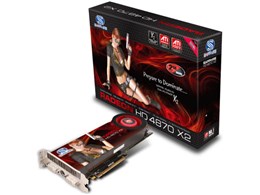SAPPHIRE RADEON HD 4870 X2 2GB GDDR5 PCIE (PCIExp 2GB)