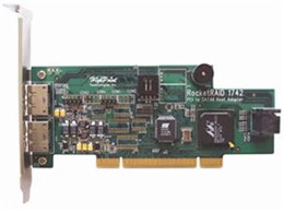 RocketRAID 1742 (eSATA/SATAII/RAID)