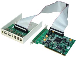 USB2.0+1394-FBPCI (USB2.0/1394a)