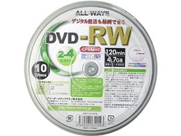 RW47-4X10PW (DVD-RW 4�{�� 10���g)
