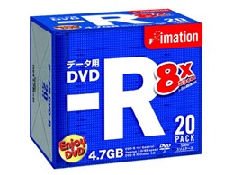 DVD-R 4.7PBGx20 (DVD-R 8�{�� 20���g)