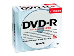 DVD-R4.7PWAx10P (DVD-R 8�{�� 10���g)