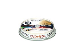 DVD+R85PWX10PN (DVD+R DL 2.4{ 10g)