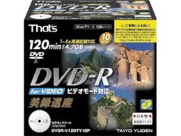 DVDR-V120TY10P (DVD-R 4{ 10g)