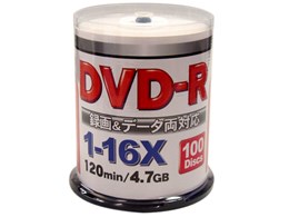 ZERT47-16X100PW (DVD-R 16�{�� 100���g)