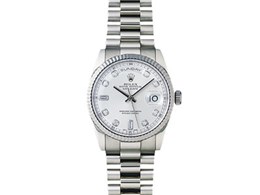 118239A デイデイト 自動巻き 10Pダイヤ(シルバー)プレジデントブレスレット