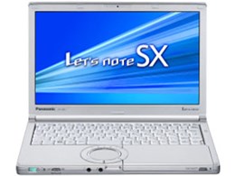 Let's note SX1 HDD500GB搭載 2012年1月発表モデル