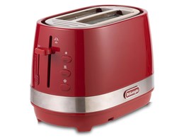 DeLonghi(デロンギ) De'Longhiポップアップトースター アクティブ シリーズ CTLA2003J-BK トースト 食パン  5~10枚切り 焼き目調整6段階 埃よけカバー付属 簡単お手入れ [インテンスブラック] ファミリー登録で3年保証