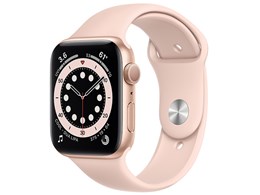 時計Apple Watch Series6 44mm GPSモデル ブルー