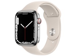 Apple Apple Watch Series 7 GPS+Cellularモデル 45mm ステンレススチールケース/スポーツバンド 価格比較 -  価格.com