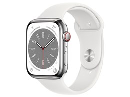 買付期間Apple Watch シリーズ8 45mm &保護ケース・ステンレスベルト付き 時計
