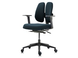 zh　デュオレスト　コンフィ―プラス　ブラック　へッドレスト・固定肘付き　中古品 zh デュオレスト コンフィ―プラス ブラック へッドレスト・固定