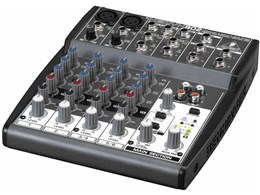 Behringer XENYX 802 8-Channel Compact Premium Audio Mixer with Cables and Basic Bundle 