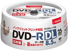DVD-R8.5PWAX25S (DVD-R DL 8�{�� 25���g)