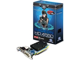 SAPPHIRE HD 4550 512MB GDDR3 PCIE LP ファンレス (PCIExp 512MB)