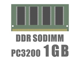 SODIMM DDR PC3200 1GB
