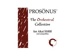 PROSONUS THE ORCHESTRA COLLECTION / AKAI CD-ROM