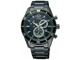 CITIZEN オルタナ エコ・ドライブ VO10-6743F ブラック腕時計(アナログ)