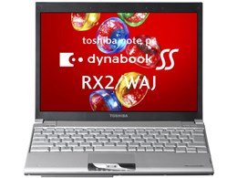 dynabook SS RX2/WAJ PARX2WAJLD10MAW3