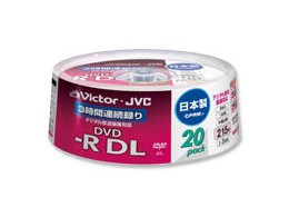 VD-R215CS20 (DVD-R DL 8{ 20g)