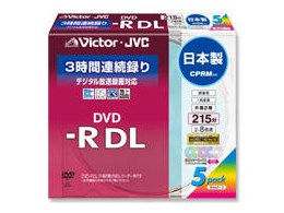 VD-R215CX5 (DVD-R DL 8�{�� 5���g)