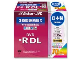 VD-R215CX10 (DVD-R DL 8�{�� 10���g)