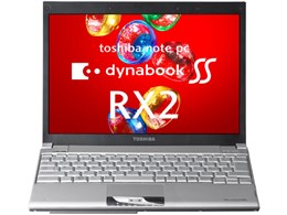 dynabook SS RX2/W7J PARX2W7JLA11W3