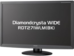 三菱電機 Diamondcrysta WIDE RDT271WLM(BK) [27インチ] 価格比較