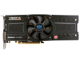 SAPPHIRE Vapor-X HD5870 1GB GDDR5 PCIE (PCIExp 1GB)