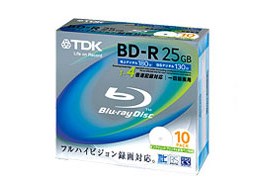BRV25PWB10K (BD-R 4{ 10g)