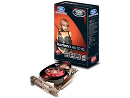 SAPPHIRE HD5770 1G GDDR5 PCI-E DUAL DVI-I/HDMI/DP (PCIExp 1GB)
