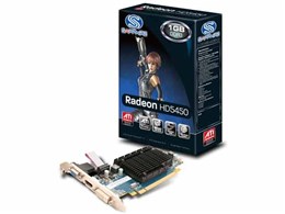 SAPPHIRE HD5450 1G DDR3 PCI-E HDMI/DVI-I/VGA (PCIExp 1GB)