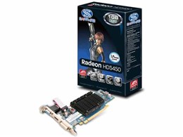 SAPPHIRE HD5450 1G DDR2 PCI-E HDMI/DVI-I/VGA (PCIExp 1GB)