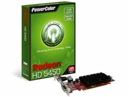 PowerColor Go! Green HD5450 1GB DDR3 HDMI (PCIExp 1GB)