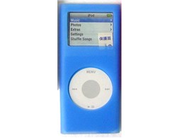 Silicon Case for 2nd iPod nano/BLUE BI-2NSI/B