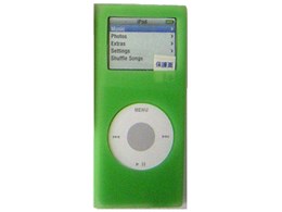 Silicon Case for 2nd iPod nano/GREEN BI-2NSI/G