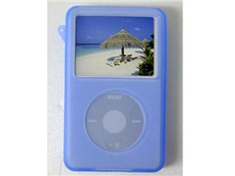 Silicon Case for iPod 5G/30/60/80(BLUE) BI-5thSI/B